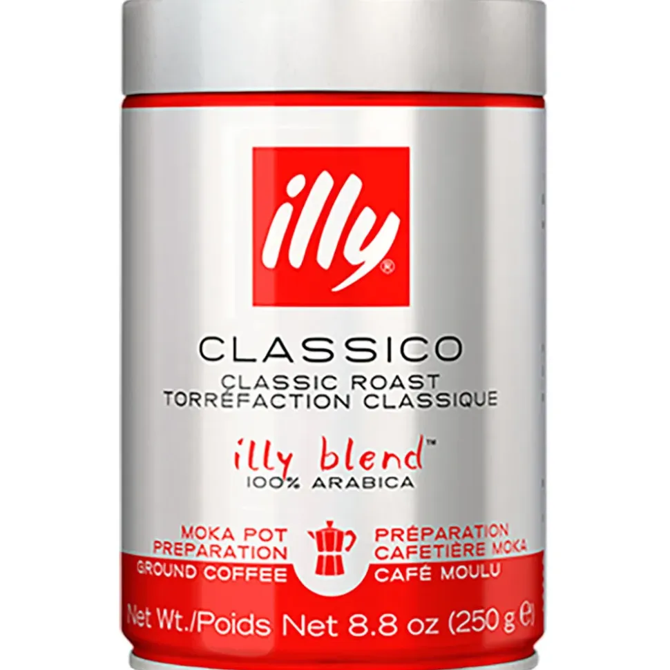 Illy Café molido Classico Arabica Torrefaction Moka 250g