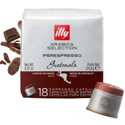 Illy Cápsulas de café Ipso AS Guatemala 18 unidades