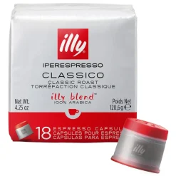 Illy Cápsulas de café Ipso Home Classico 18 unidades