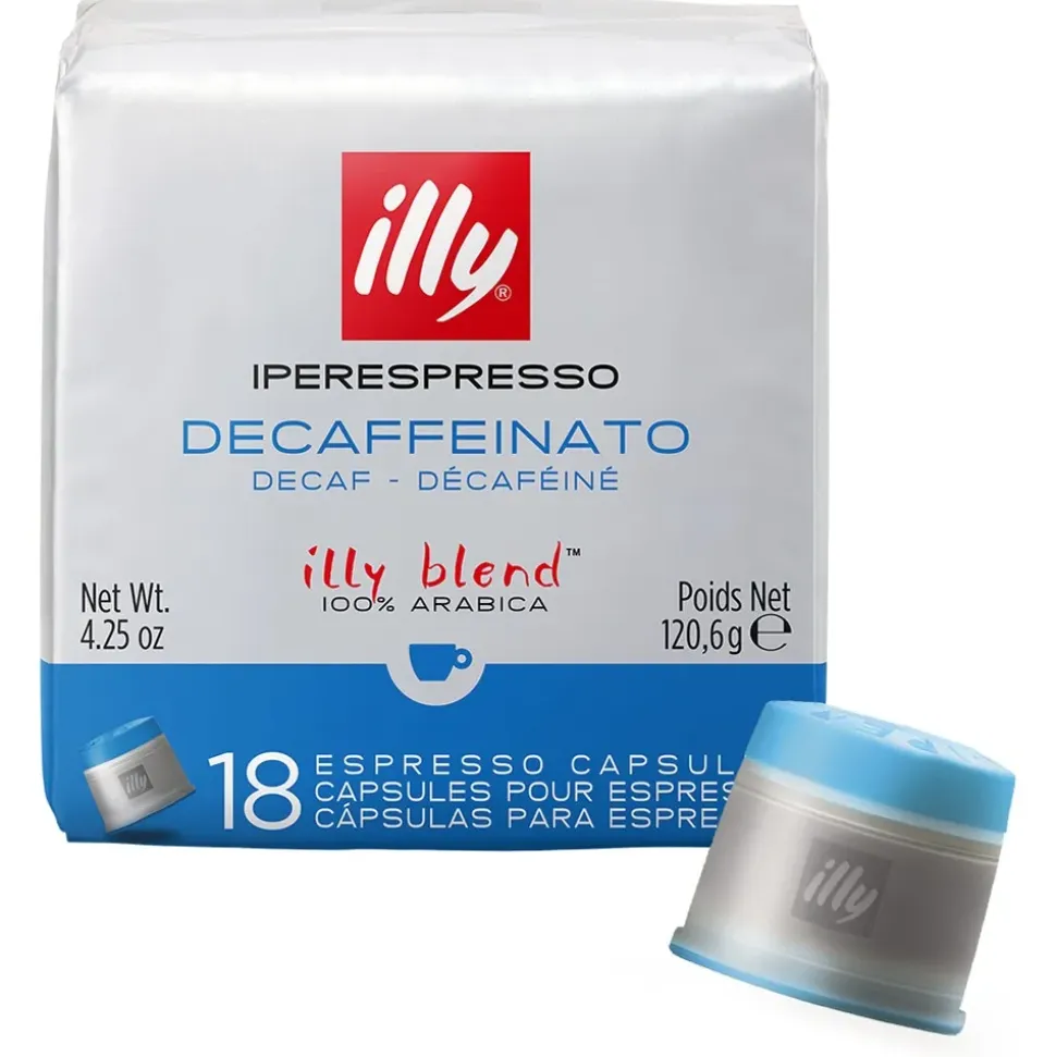 Illy Cápsulas de café Ipso Home Descafeinado 18 unidades
