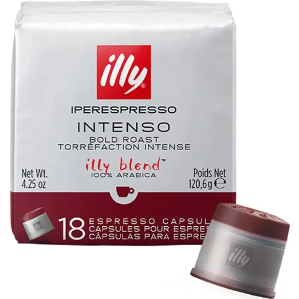 Illy Cápsulas de café Ipso Home Intenso 18 unidades