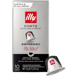 Illy Cápsulas de café Nespresso Forte
