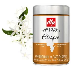 Illy Granos de café de Etiopía 250g