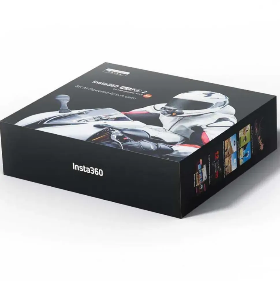 Insta360 Cámara deportiva Ace Pro 2 Motorcycle Bundle