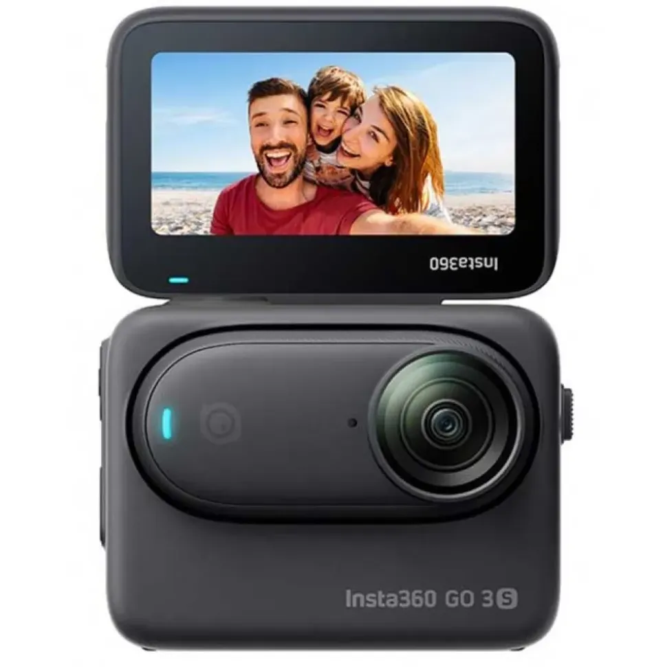 Insta360 Cámara deportiva GO 3S Standard Edition Midnight Black 64GB