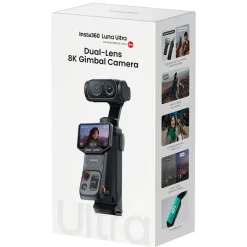 Insta360 Cámara deportiva Luna Ultra 8K 30 fps Standard Bundle