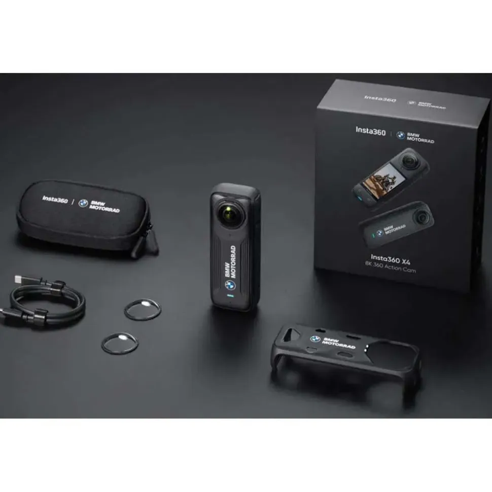 Insta360 Cámara deportiva X4 BMW Motorrad Edition
