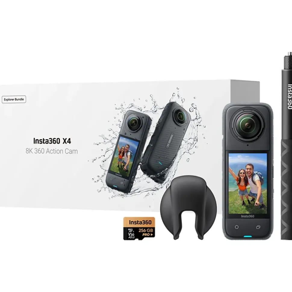 Insta360 Cámara deportiva X4 Explorer