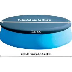 Intex Cubierta de piscina Easy Set