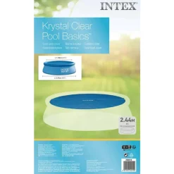Intex Cubierta de Piscina Solar de Polietileno 206 cm