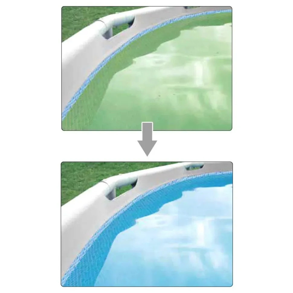 Intex Filtro de arena para planta de tratamiento Qx2600 con cloración salina Krystal Clear 11G/H 56800 L