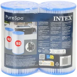 Intex Filtro de hot tub 29012 PureSpa S2 2 unidades