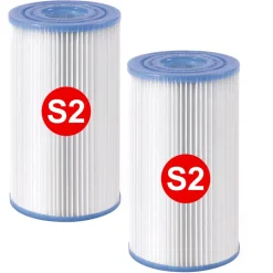 Intex Filtro de hot tub 29012 PureSpa S2 2 unidades