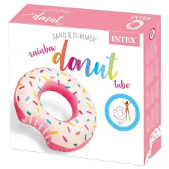 Intex Flotador de natación Strawberry Donut