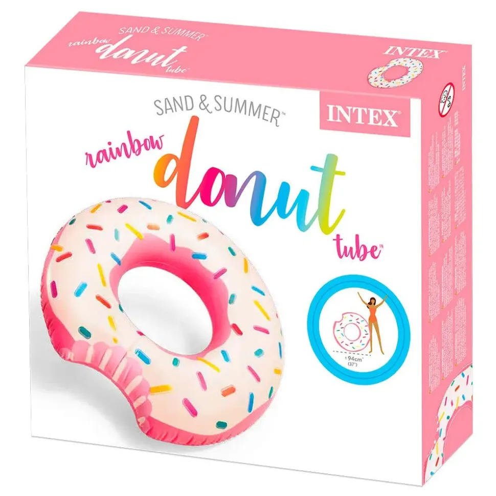 Intex Flotador de natación Strawberry Donut