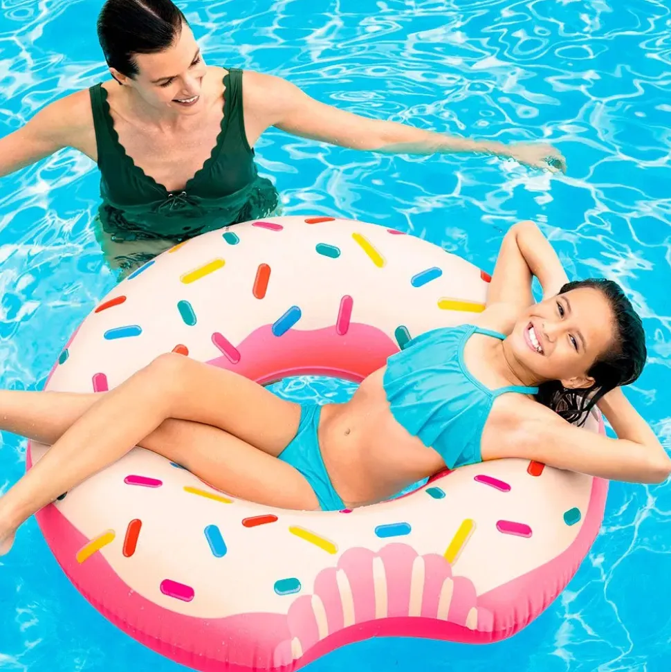 Intex Flotador de natación Strawberry Donut