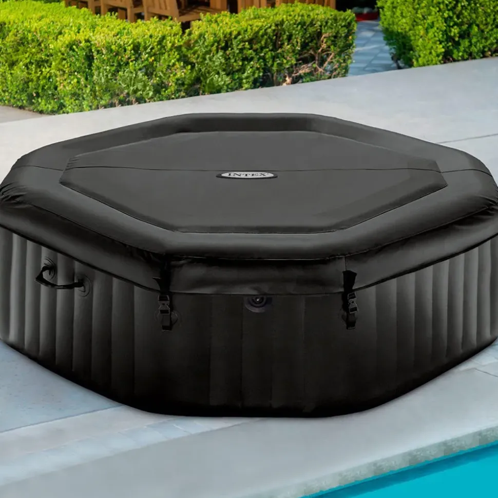 Intex Hot tub Purespa Jets de Masaje de Burbujas Deluxe reacondicionado