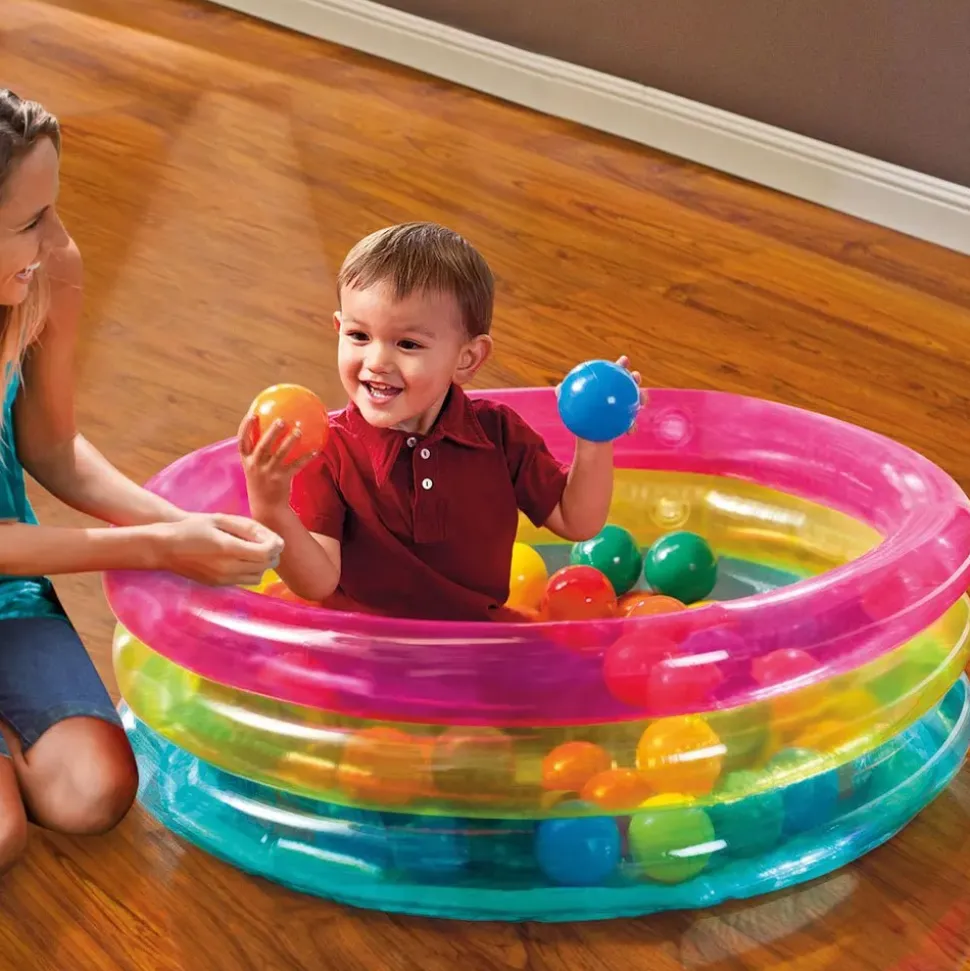 Intex Juego Inflatable Ball Pool With 50 Coloured Balls