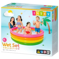 Intex Piscina Atardecer 4 Anillos reacondicionado
