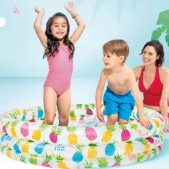 Intex Piscina de 3 anillos de peces reacondicionado