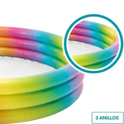 Intex Piscina de Geometría Salvaje