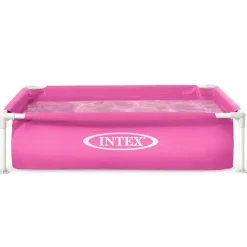 Intex Piscina elevada de marco cuadrado Acero 122x122x30 cm