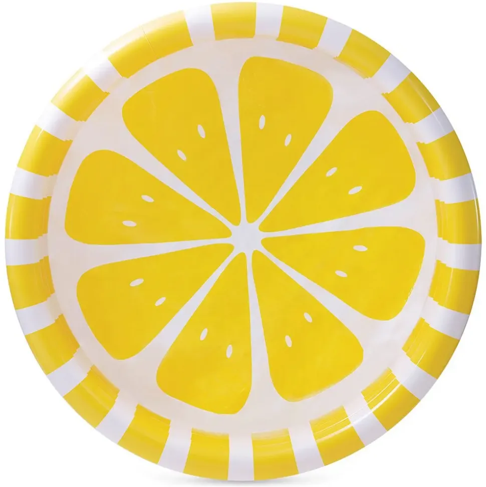 Intex Piscina hinchable redonda Lemon