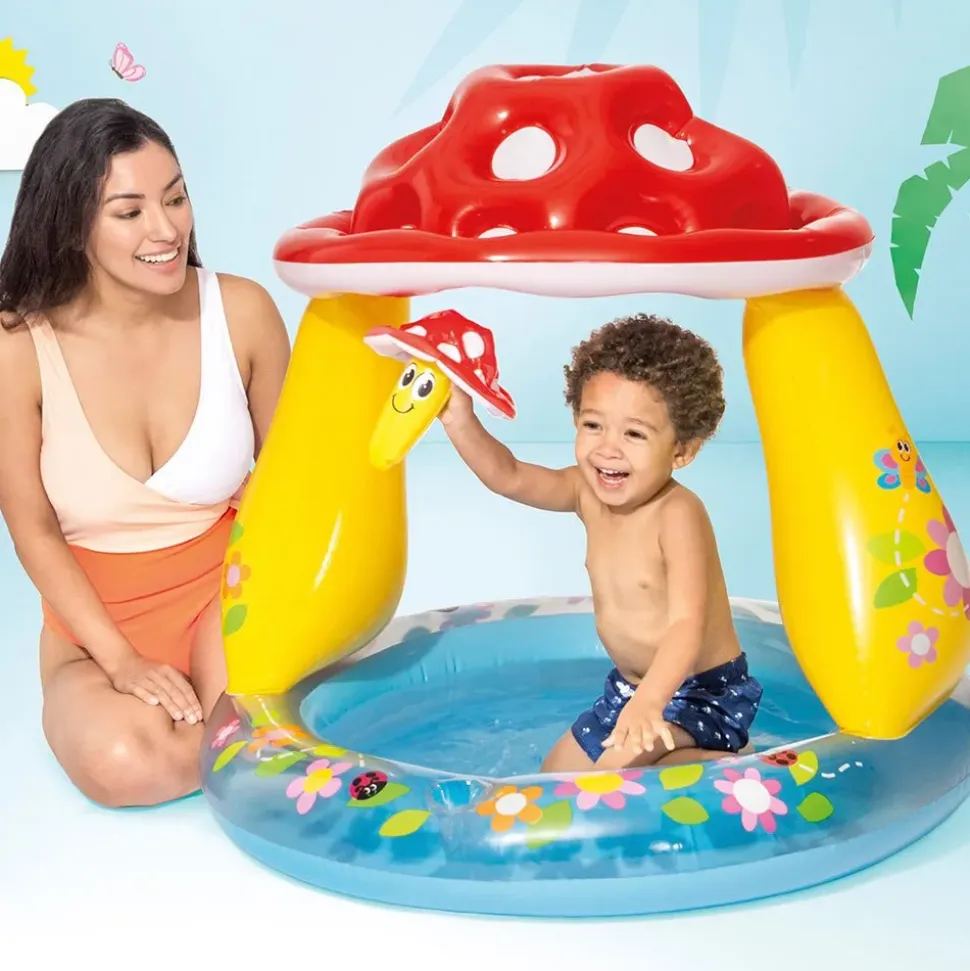 Intex Piscina Mushroom And Parasol