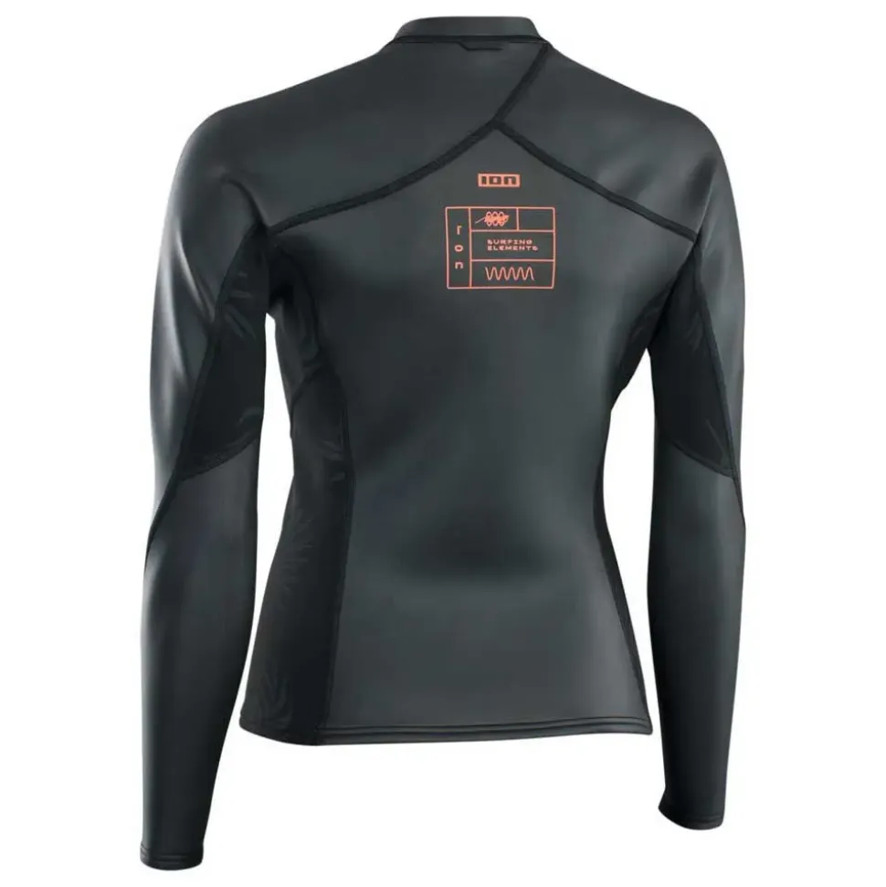 ION Camiseta térmica de manga larga con cremallera completa Neo Top Skin 2 mm