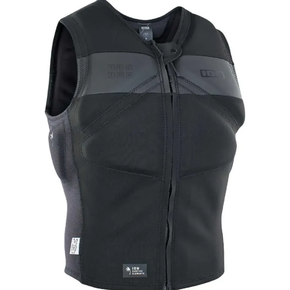 ION Chaleco de protección Vector Amp Front Zip