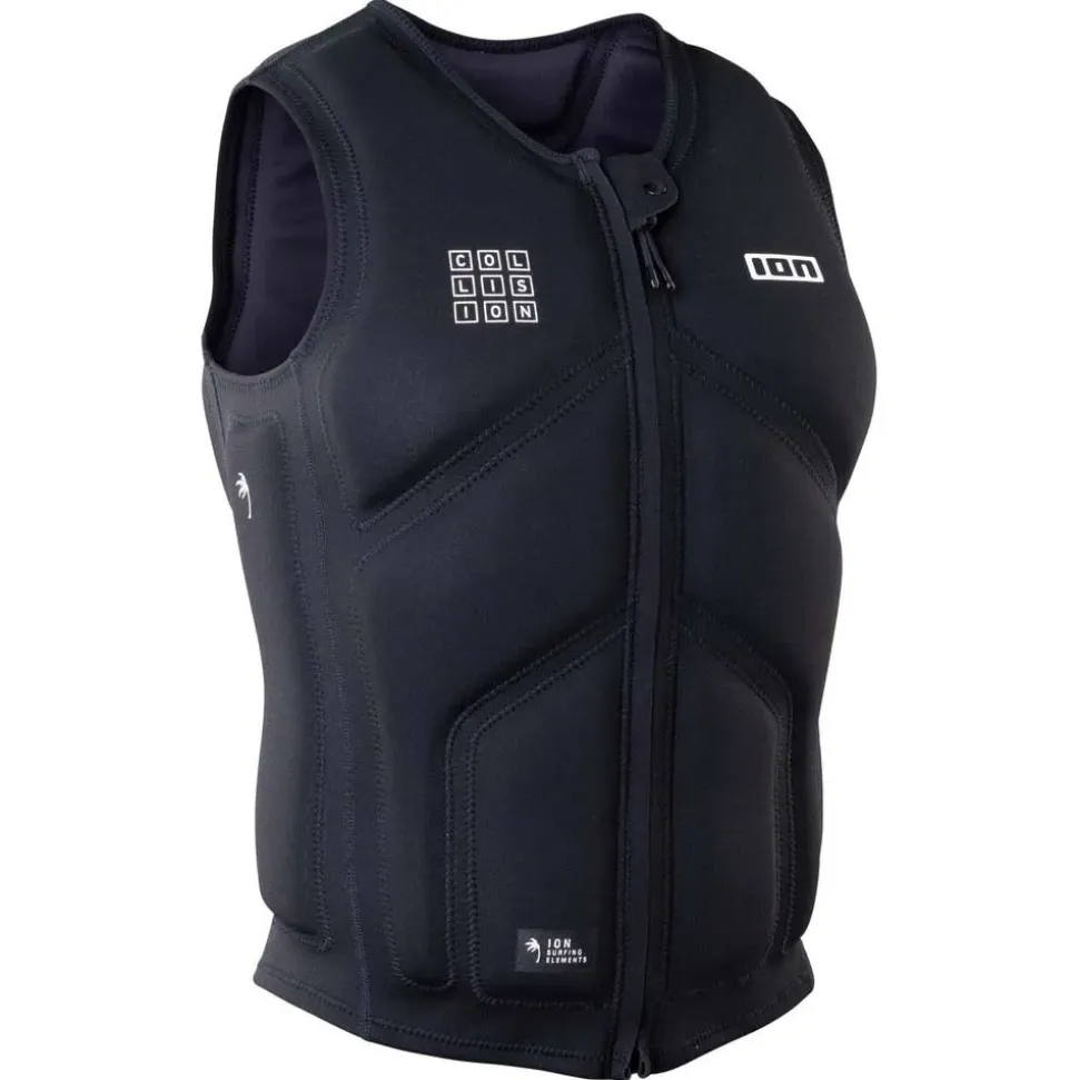 ION Chaleco protector con cremallera frontal