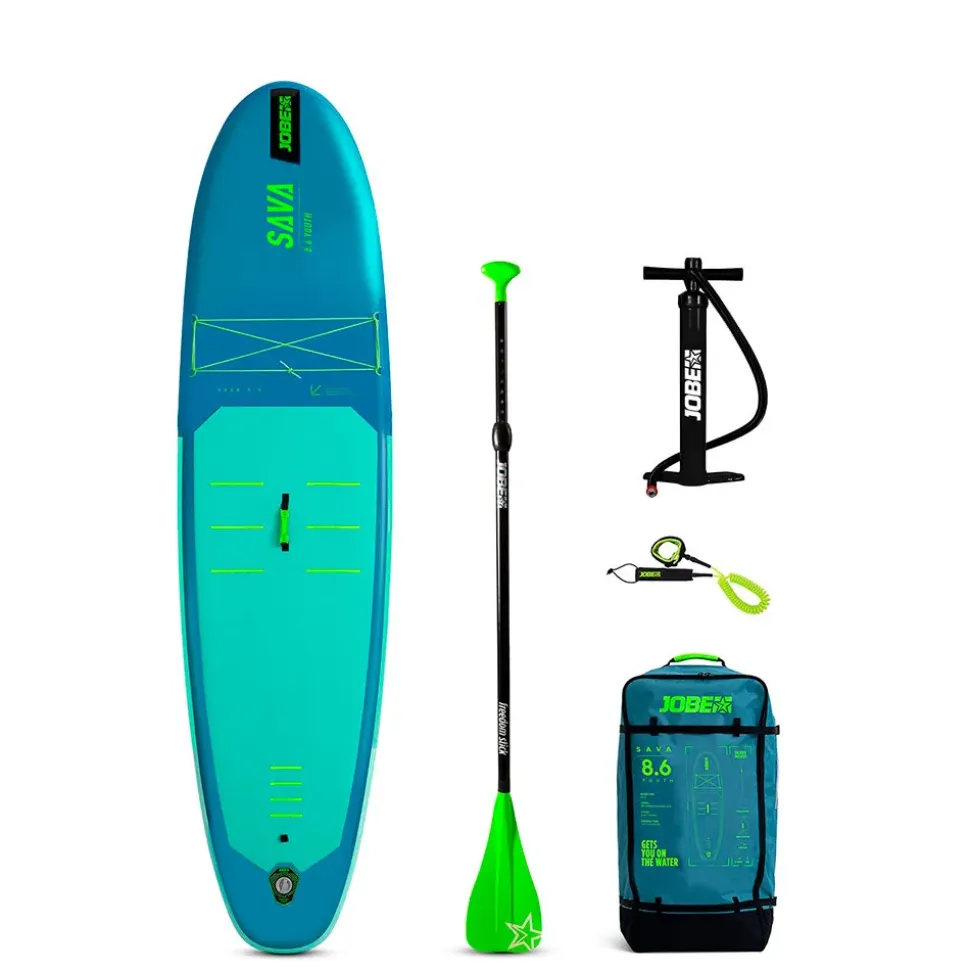 Jobe Set de paddle surf hinchable Aero sava 8.6