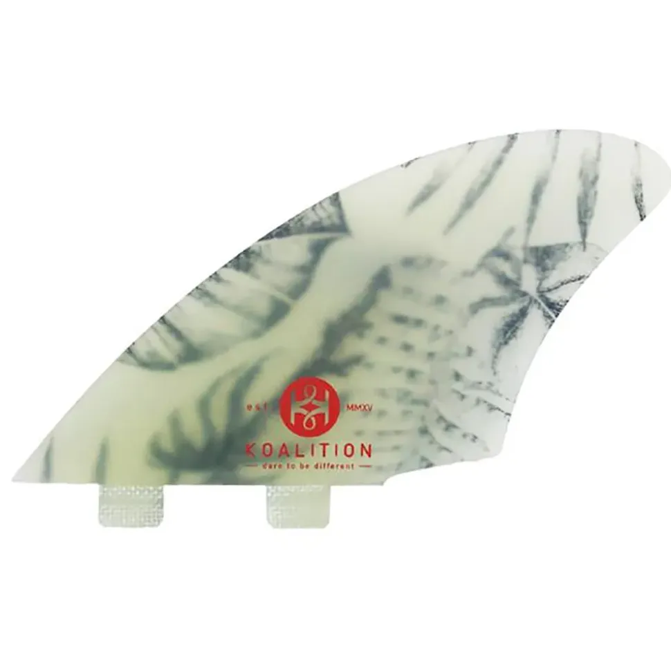 Koalition Aleta Twin dual tab tropical leaves
