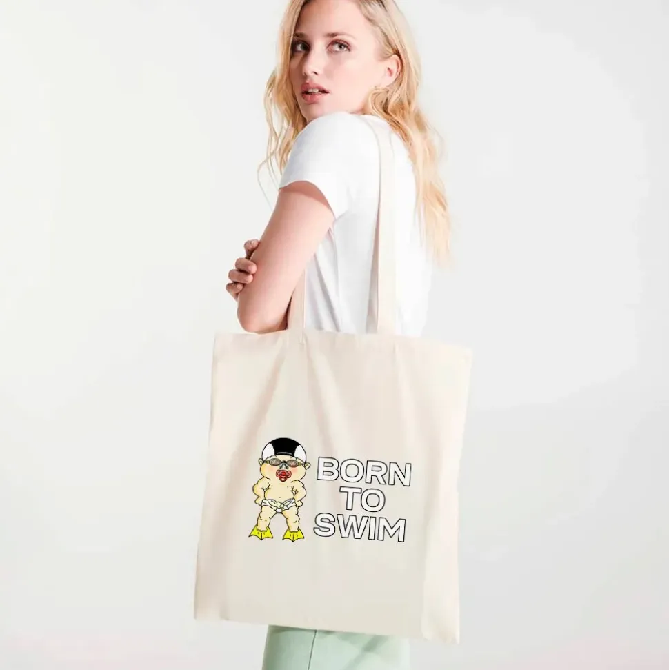 Kruskis Bolsa tote Born To Swim