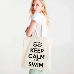 Kruskis Bolsa tote Keep Calm And Swim