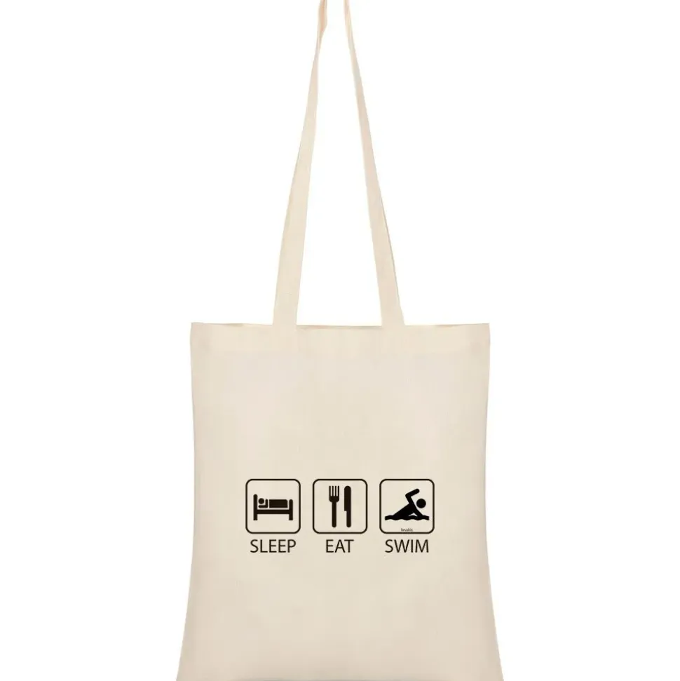 Kruskis Bolsa tote Sleep Eat And Swim