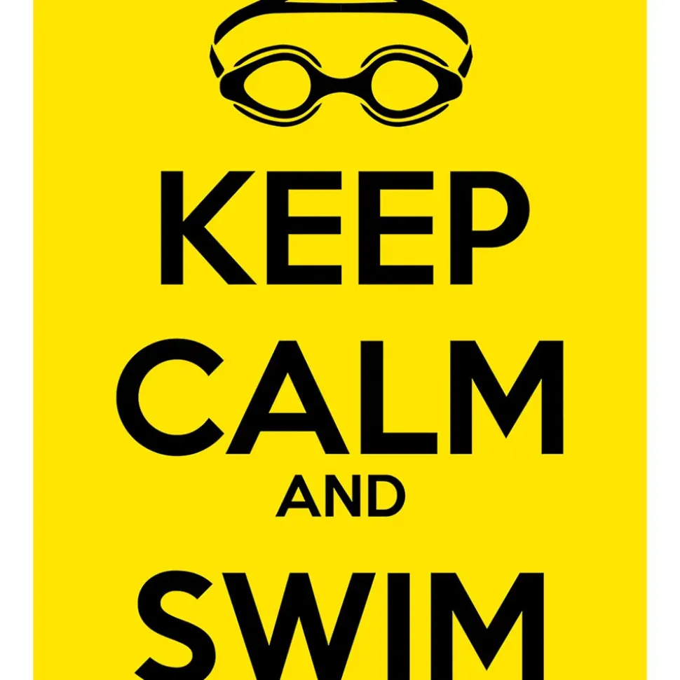 Kruskis Camiseta de manga corta Keep Calm And Swim