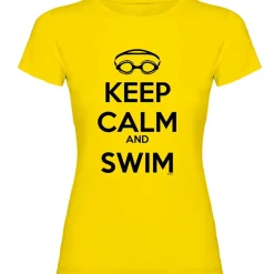 Kruskis Camiseta de manga corta Keep Calm And Swim