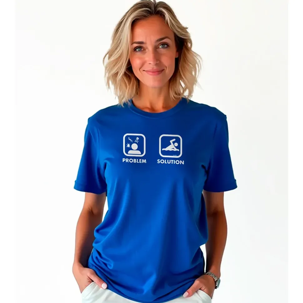 Kruskis Camiseta de manga corta Problem Solution Swim