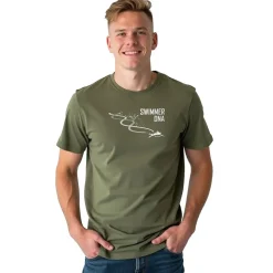 Kruskis Camiseta de manga corta Swimming DNA
