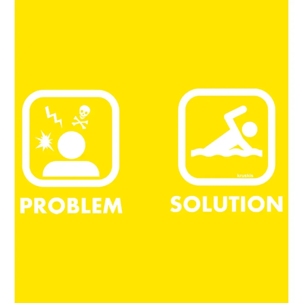 Kruskis Camiseta de manga corta Problem Solution Swim