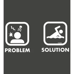 Kruskis Camiseta de manga corta Problem Solution Swim