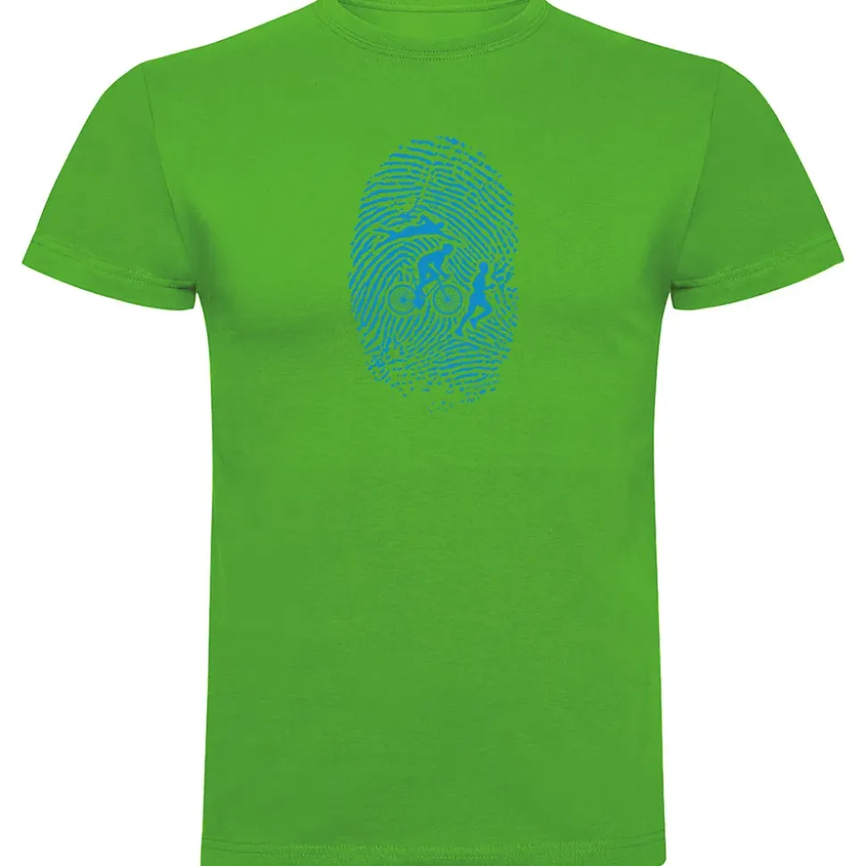 Kruskis Camiseta de manga corta Triathlon Fingerprint