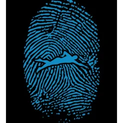 Kruskis Camiseta de manga corta Swimmer Fingerprint