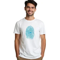 Kruskis Camiseta de manga corta Swimmer Fingerprint