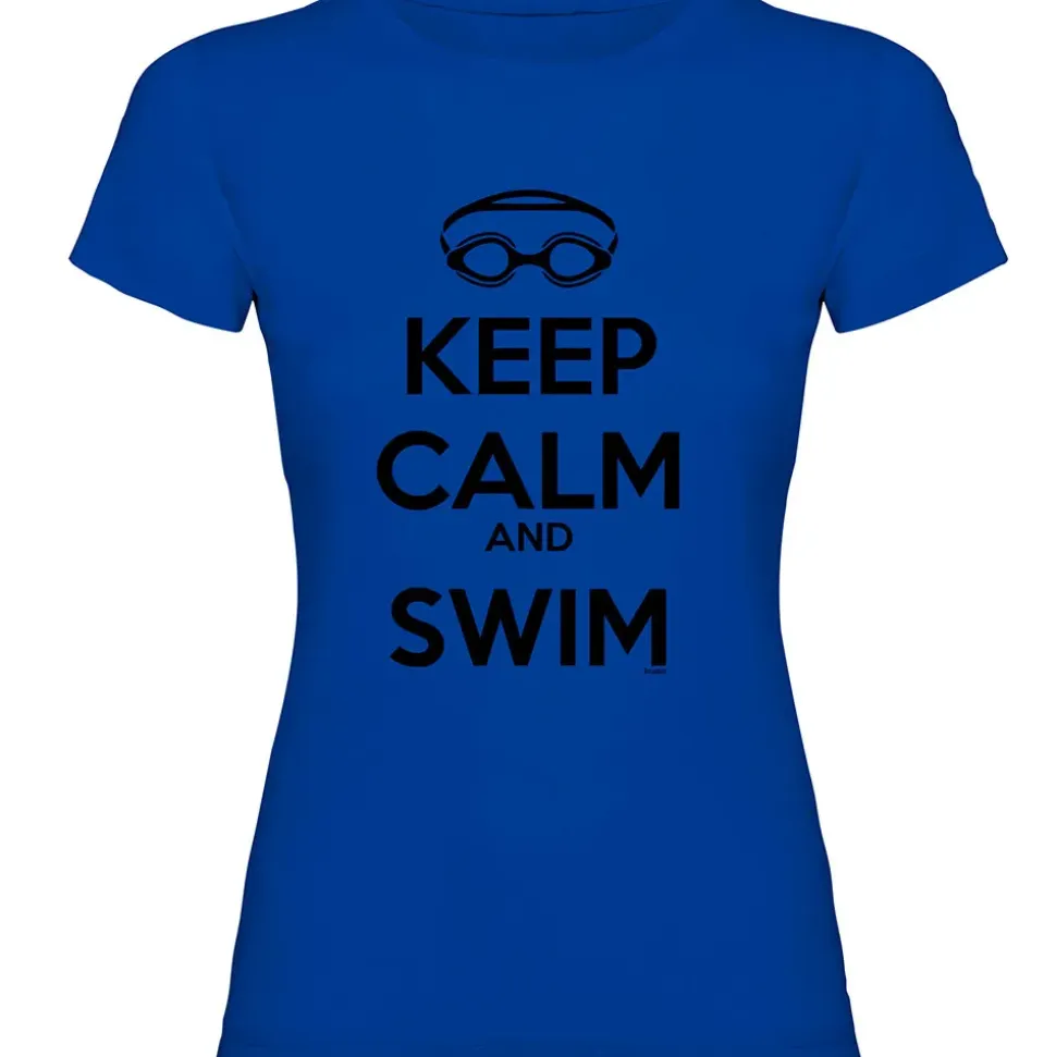 Kruskis Camiseta de manga corta Keep Calm And Swim