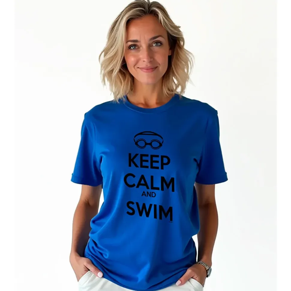 Kruskis Camiseta de manga corta Keep Calm And Swim