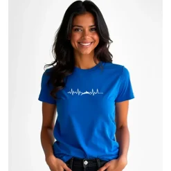 Kruskis Camiseta de manga corta Swimming Heartbeat