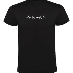 Kruskis Camiseta de manga corta Swimming Heartbeat