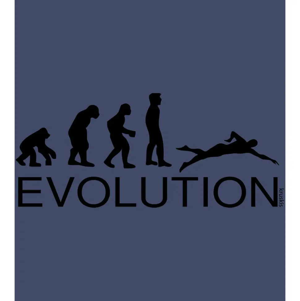 Kruskis Camiseta de manga corta Natacion Evolution Swim